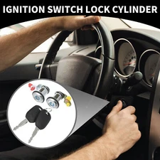 Ignition Lock Cylinder Door Lock with Keys for Nissan D21 A.T/M.T No.4870001G25