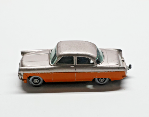 Matchbox Lesney, MB33A11 Ford Zodiac MkII, tan and orange , several tiny chips