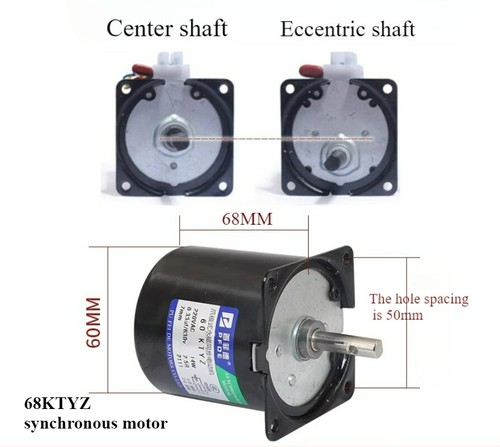 Low Speed Micro AC 220V Permanent Magnet Synchronous Motor Deceleration Motor - Picture 24 of 31