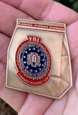 DOJ FBI Federal Bureau Investigation Evidence Response Team Bag ...