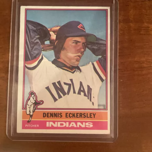1976 Topps - #98 Dennis Eckersley (RC)