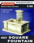 PlusModel Fontaine Puits de Village Grès Square Fountain Diorama 1:48 Kit