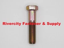 7/16-20x2 Hex Head Cap Screws 7/16-20 x 2.0 Bolts 7/16x20 x 2" Grade 8