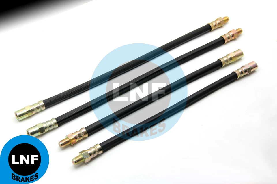 NSU Prinz 1 & 2 (Typ 40) Brake Hose X4 Front Rear Set 58 59 60 1958 1959 1960 - Image 3 of 4