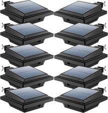 4/6/8/10pz Grondaia Lampade Solari per Esterno 40LED Sensore Luce Illuminazione Giardino