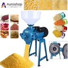 Electric Mill Grinding Molino De Maiz Electrico Corn Grinder Machine With Funnel