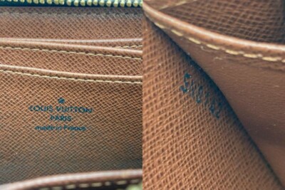 Louis Vuitton LV Zippy Wallet M60067 Zippy Coin Purse Browns