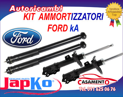 KIT 2 AMMORTIZZATORI ANTERIORI BILSTEIN B4 GAS FORD KA II° DA 2008 IN POI RU8