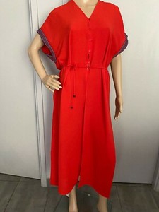 robe tunique rouge