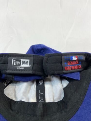LA Dodgers Damen-Baseballmütze Buckleback MLB New Era blau verstellbare Gebrauchsspuren - Bild 9 von 10