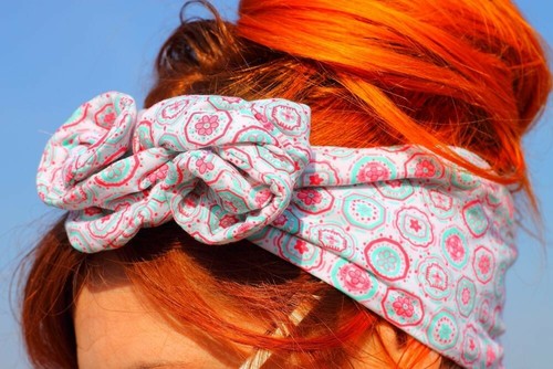 Fascia per capelli modello swing era fantasia boogie woogie lindy hop - Foto 2 di 3