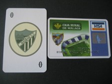 Joker No 77. Box Rural Club Of Football Malaga. Single Playing Card