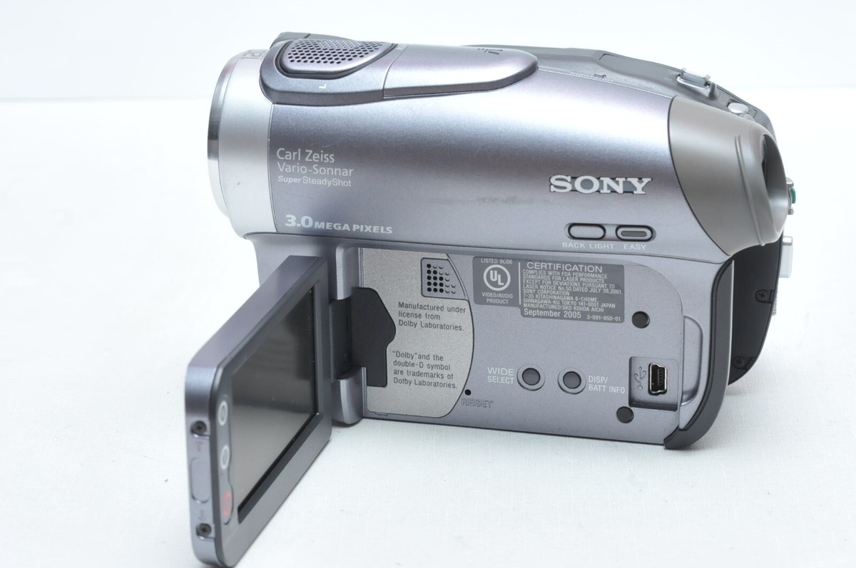 【美品】【送料無料】動作確認済み☆SONY ハンディカムDCR-DVD403 Sony DCR-DVD403 3MP DVD Handycam Camcorder*AS IS* | eBay