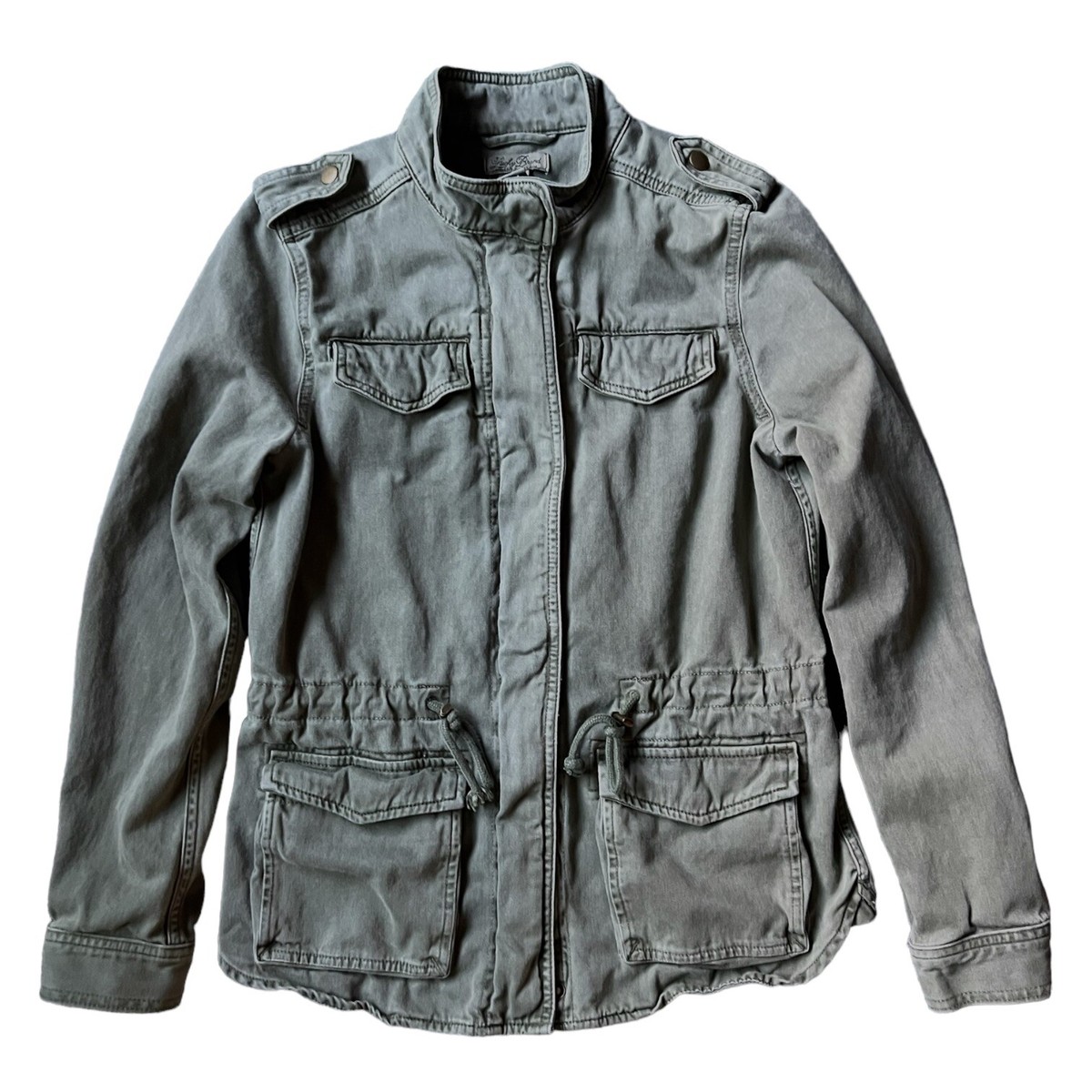 Military Jacket Mens Grey Utility Jacket Military Jacket Lucky Brand  Utility Jacket Black Lucky Brand