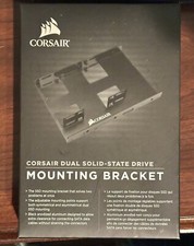 Corsair Dual SSD Solid State Mounting Bracket 3.5" CSSD-BRKT2 Black