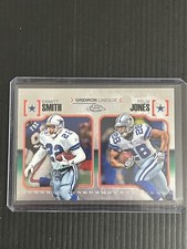 2010 Topps Chrome Gridiron Lineage Football Card #CGLSJ Emmitt Smith/Felix Jones