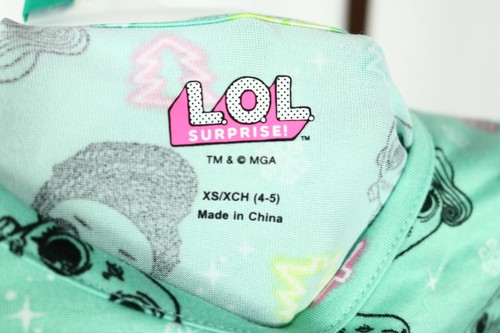 Girls 2 Piece Star Wars L.O.L Surprise Graphic Short Sleeve Dresses Sz XS 4/5 - Picture 7 of 7