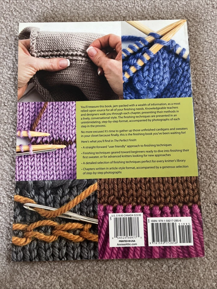 The Perfect Finish- Kara Gott Warner- Knitting Finish Techniques - Image 2 of 4