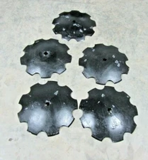 (5) 20" DISC HARROW BLADE, NOTCHED 4MM (8 GAUGE) 1" SQUARE OR 1-1/8" SQUARE AXLE