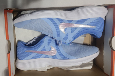 Size 7 (GS) - Nike Revolution 4 Low Royal Pulse Pink Foam