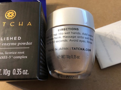 NIB TATCHA GENTLE RICE ENZYME POWDER, 0.35OZ/10G - Picture 5 of 5
