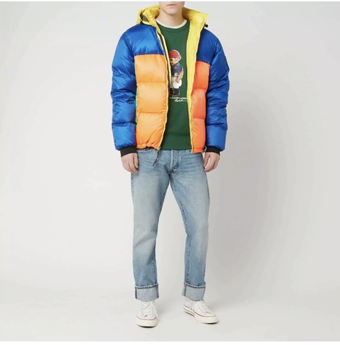 NWT Polo Ralph Lauren Sportsman 750 Duck Down Fill Wildlife Colorblock Jacket. M - 第 5/12 張圖片