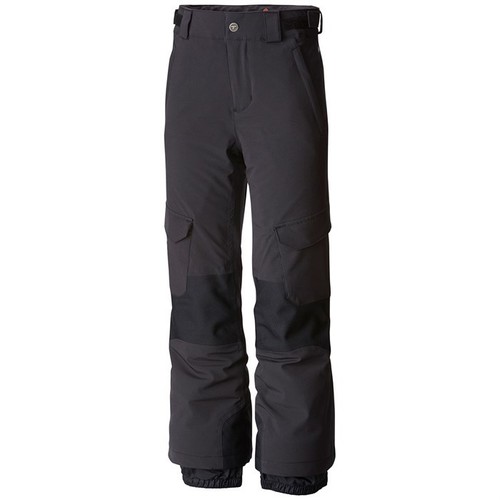 NWT COLUMBIA OMNI HEAT YOUTH BLACK emPOWder TITANIUM SNOW SKI PANTS S 8 $95 - Picture 2 of 4