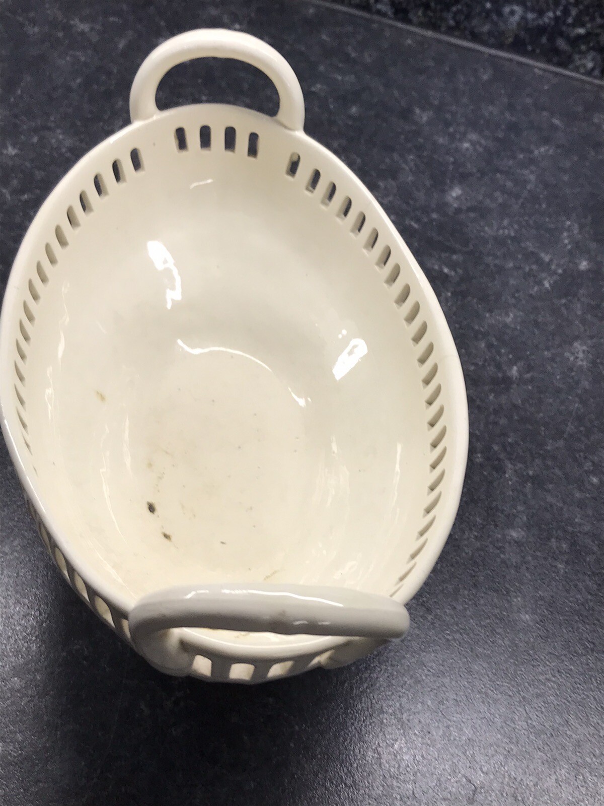 Antique Creamware Pottery Bowl eBay
