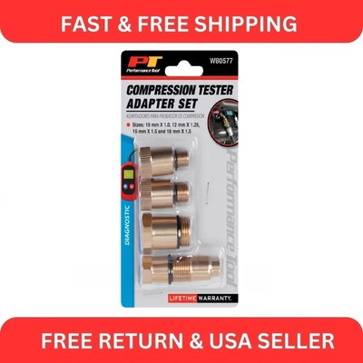 Performance Tool W80577 Compression Tester Spark Plug