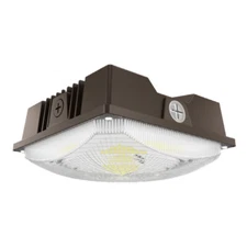 Keystone LED Canopy Light - Power and Color Adjust - 5600 Lm - Replaces 175W MH