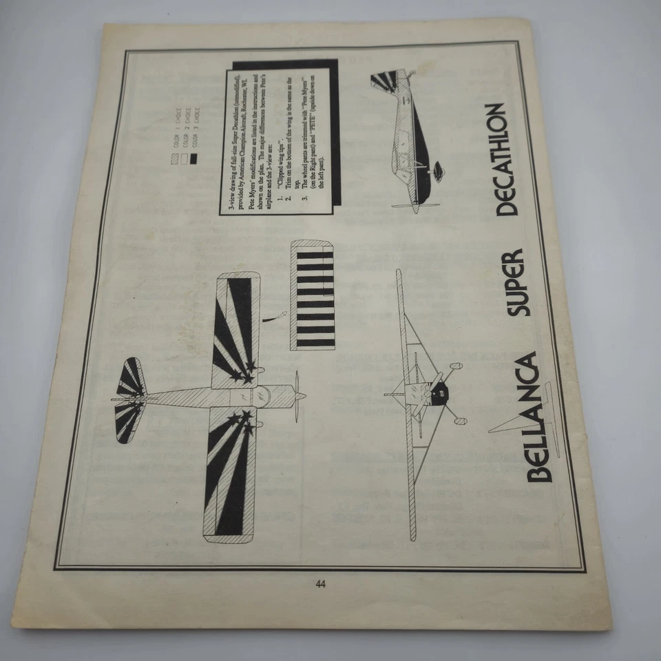 Руководство по эксплуатации Super Decathlon 40 - Изображение 2 из 4