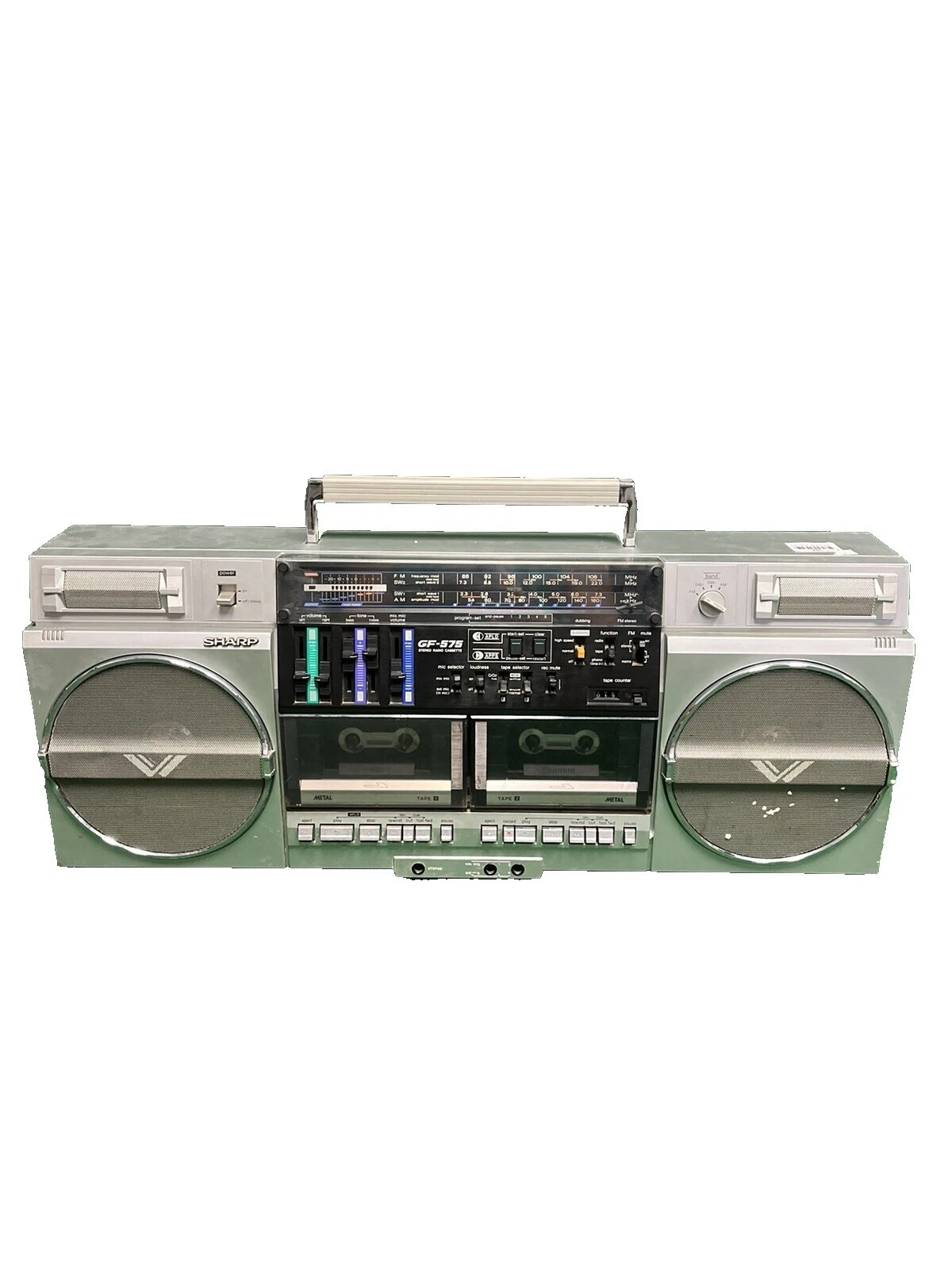 Estéreos y radiocasetes portátiles Sharp