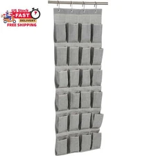 over the Door Polyester and Cotton Adult Closet Shoe Organizer