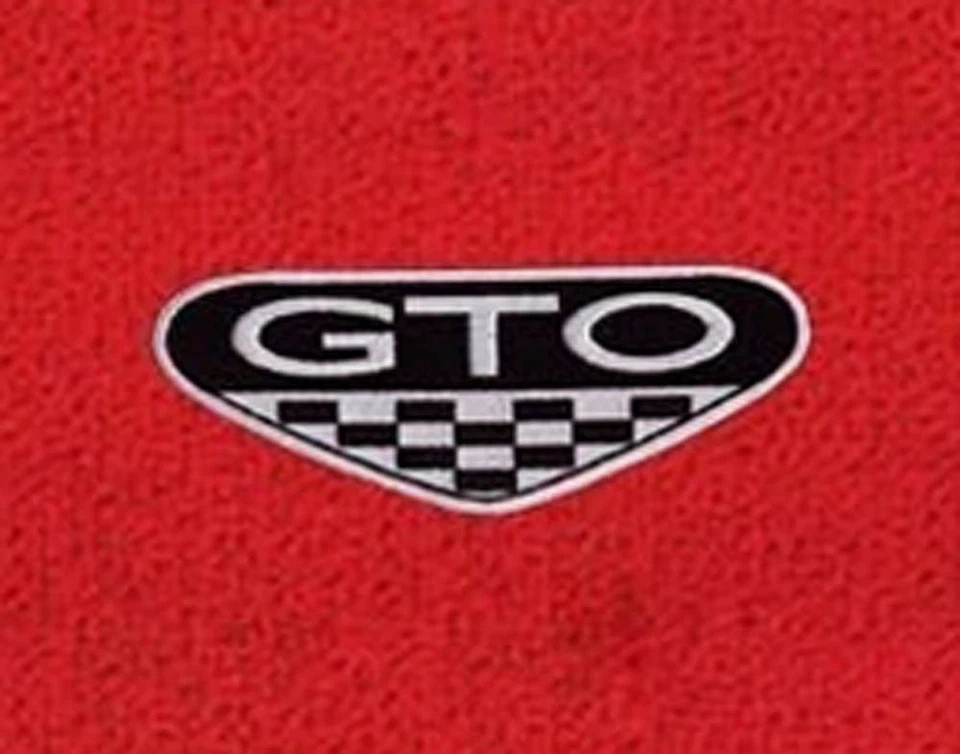 NEW! FLOOR MATS 2005 - 2006 PONTIAC GTO CREST Embroidered Logo Carpet Set of 4 - Image 3 of 4