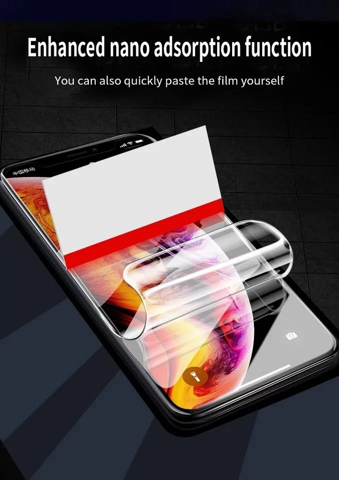 3pcs Silicon screen pellicola in idrogel per HUAWEI MATE 20 30 40 P30 P40 Lite - Immagine 3 di 3