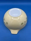 Vtg. Pyrex Shenandoah Cinderella Yellow & Green Nesting 2.5L Mixing Bowl #443