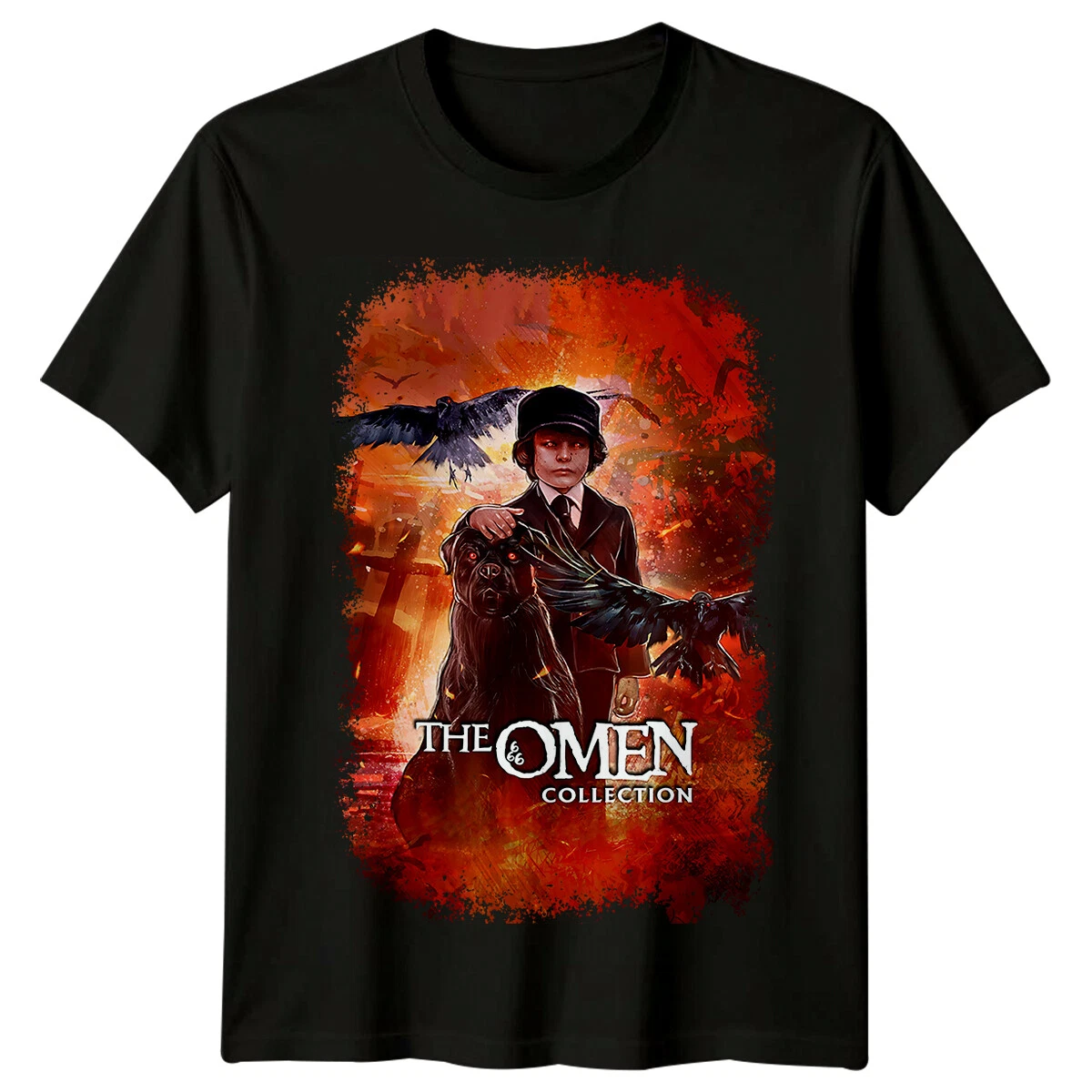 The Omen (1976) Movie Poster Inspired T-Shirt Retro 70s Tee Unisex Fans Gift
Opens in a new window o