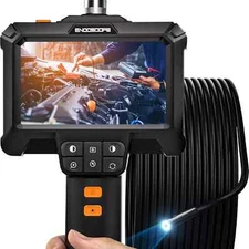 ANESOK Industrial Handheld Endoscope 4.3 IPS 1080P HD 5M Borescope Snake Camera