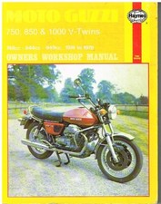 MOTO GUZZI 750S/S3 850T/T3 CALIFORNIA LE MANS V-1000 I-CONVERT '74-REPAIR MANUAL