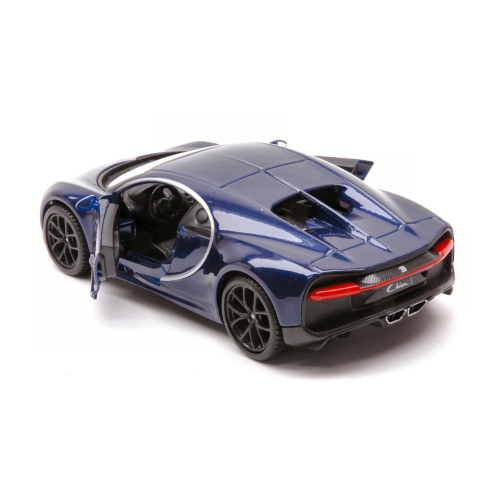 BUGATTI CHIRON 2016 BLUE 1:32 Burago Auto Stradali Die Cast Modellino - Foto 2 di 4