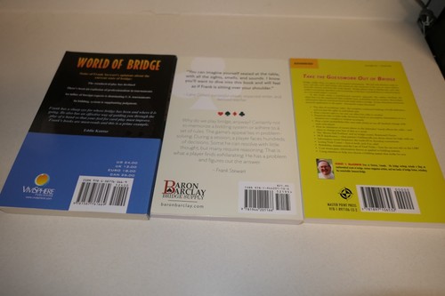 Bridge Books Lot 2 World of Bridge, Bridge Probability, Play Bridge With Me - Bild 3 von 3
