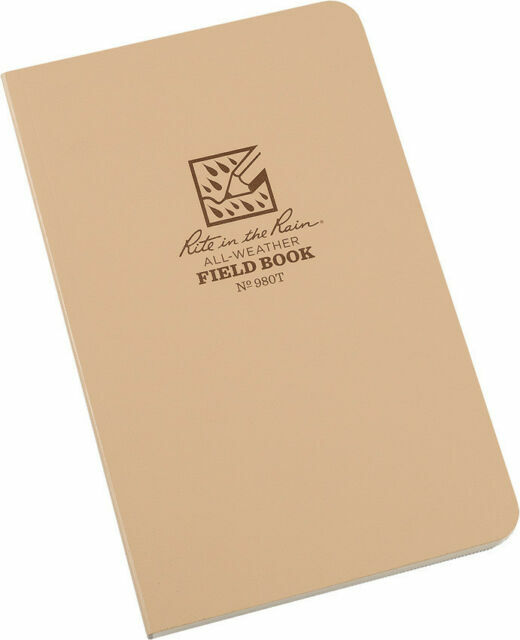 Rite in the Rain 980T All-Weather Universal Bound Book - Tan