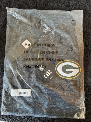 NFL x Darius Rucker Herren Shirt S Grau Green Bay Packers Football Team - Bild 1 von 2