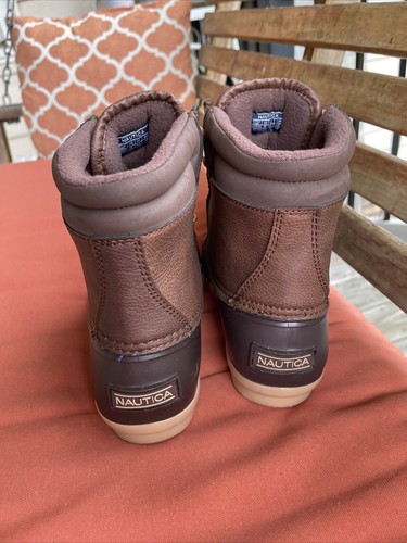 NAUTICA Woman's Duck Boots, N-83, Brown/Brown US Size 10 EUR 40-41 - Picture 5 of 8
