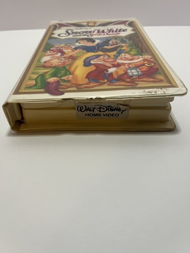 💎 ORIGINAL inserts - Snow White Disney Masterpiece Collection VHS tape - Picture 6 of 8