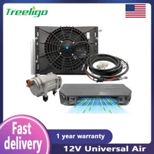 12V Universal Air Conditioner Electric Underdash Auto Car A/C Kit Only Cooling
