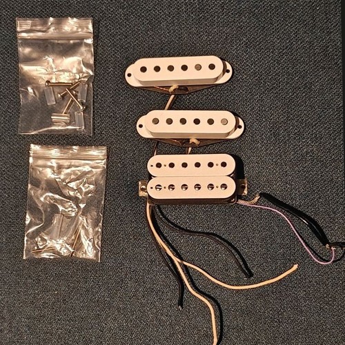 FGN Gitarre HSS White 3er Set