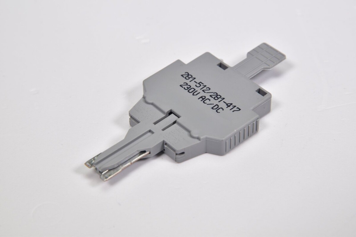 WAGO 281-512/281-417, Fuse plug 230V