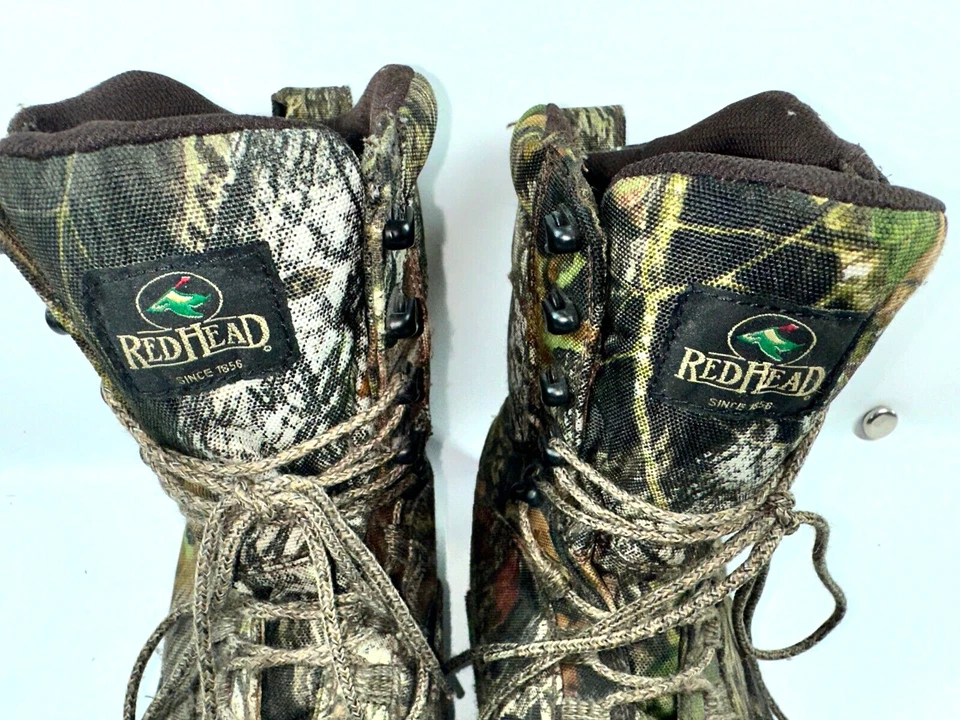 RedHead Camo Thinsulate 800 Lace Up Hunting Boots Men Size 13 W #520-41405 - Image 3 of 4