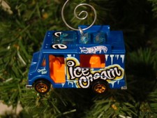 Ice Cream Food Concession Vending Truck custom Christmas tree ornament w/ hanger